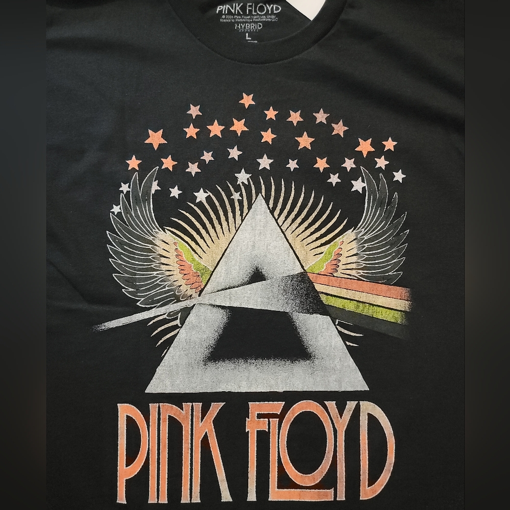 HYBRID PINK FLOYD 1973 TOUR T-SHIRT - Picture 2 of 4